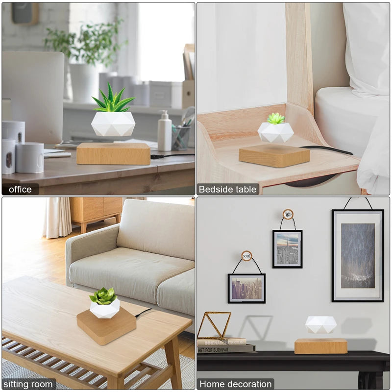 Levitating Air Bonsai Pot Rotation Planters