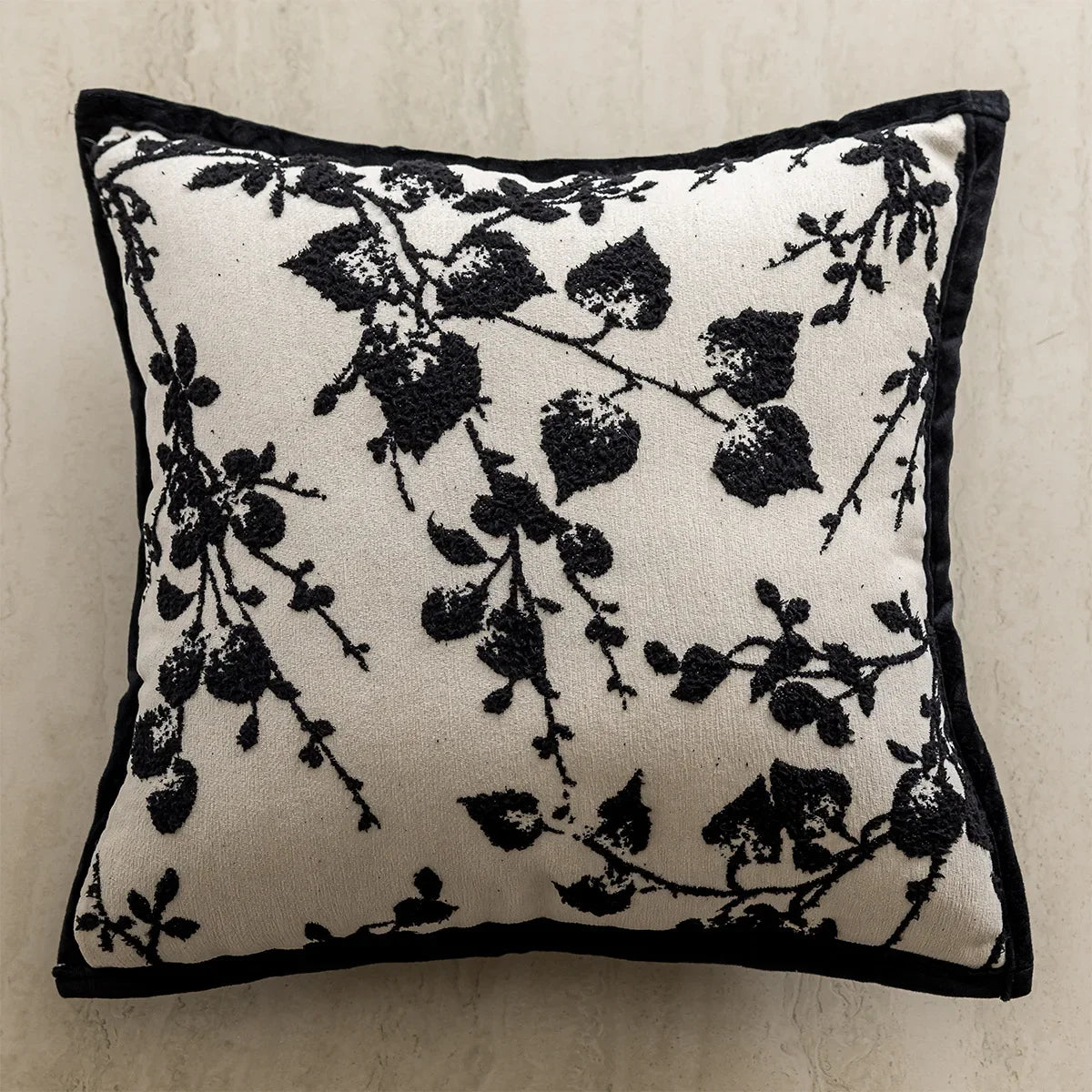 Black Throws Pillow Nordic Modern Minimalist Cushion Cover
