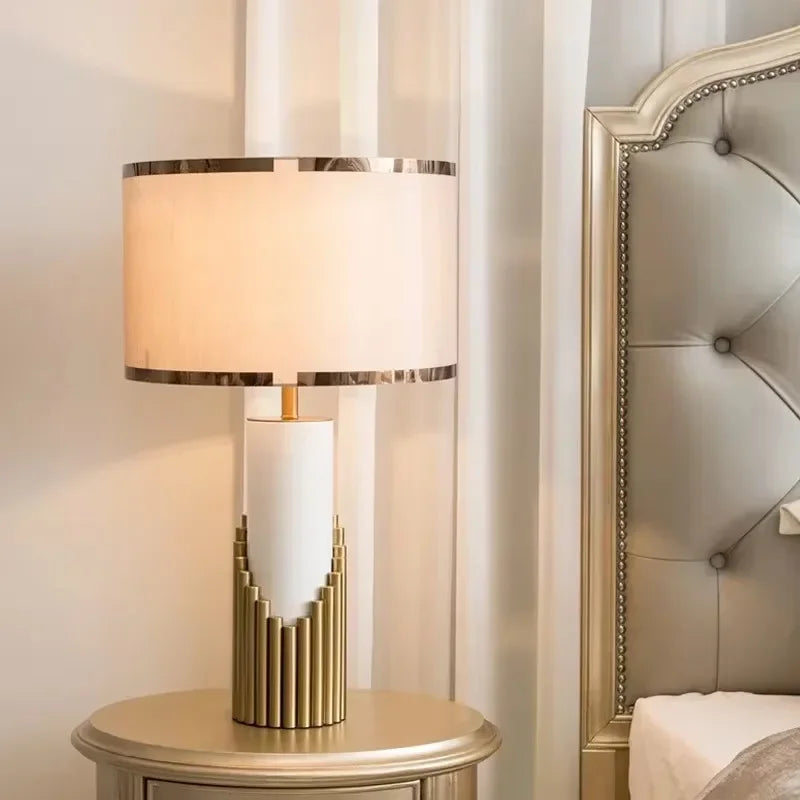 Nordic Designer's Luxury LED Akira Marble Lamp