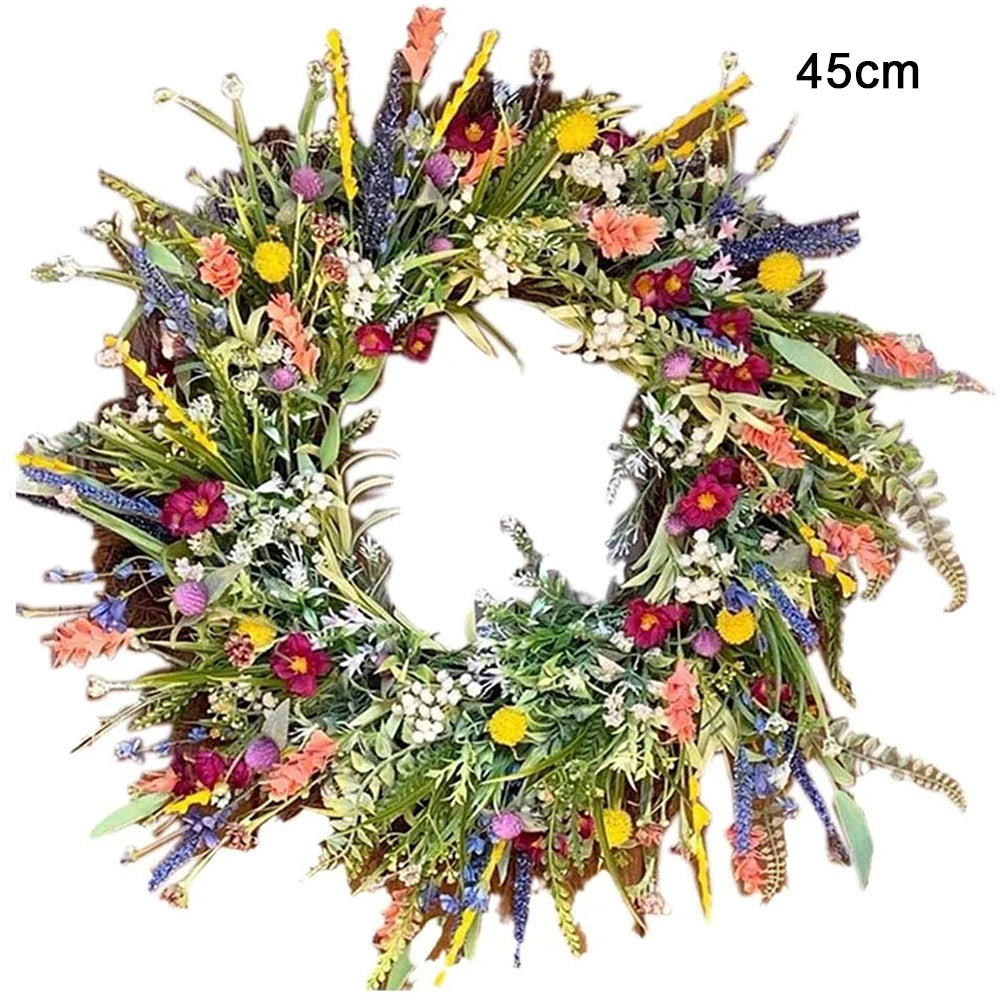 Hanging Decor Spring/Summer Texas Wildflower Wreath