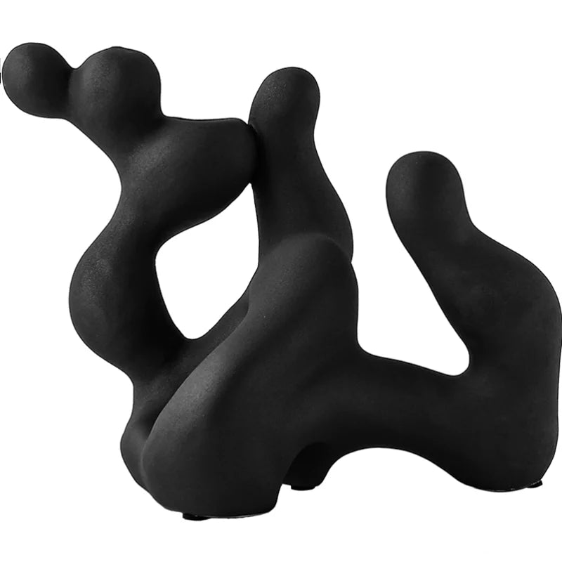 Bedroom Atmosphere Abstract Ceramic Candle Holders
