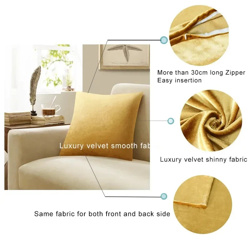 2 Packs Decorative Cushions Covers Cases