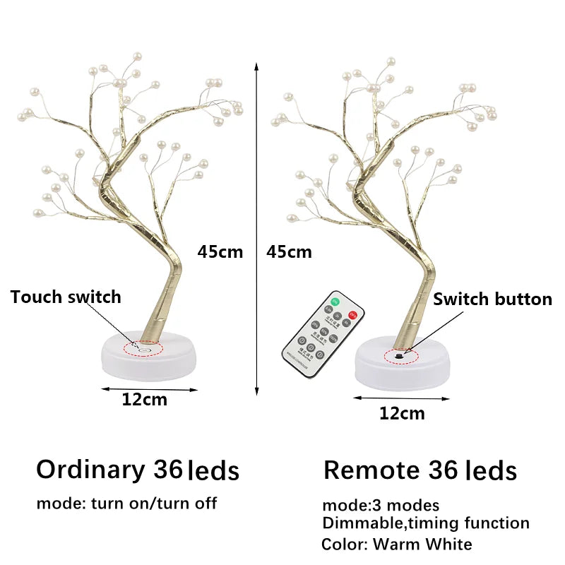LED Bonsai Tree Table Lamp