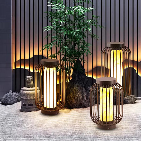 Waterproof Stainless Steel LED Lantern Lights