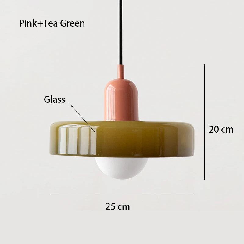 Modern Art Decor Bauhaus Glass Pendant Light