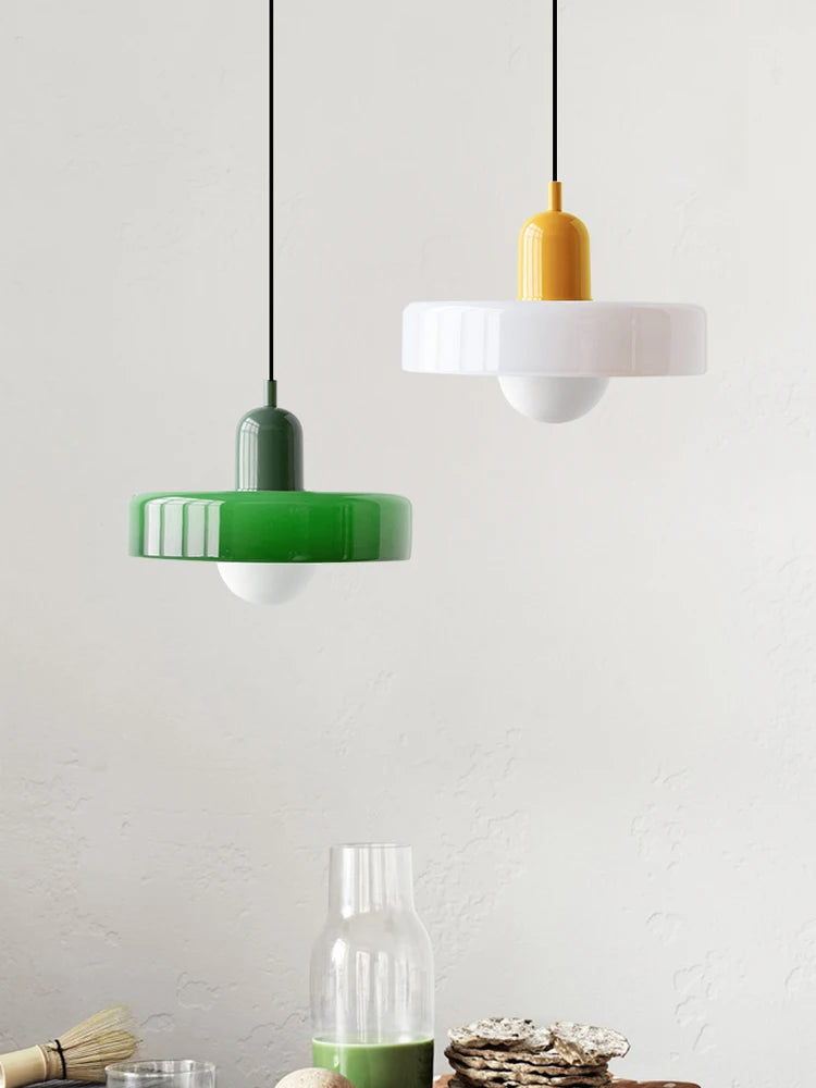 Modern Art Decor Bauhaus Glass Pendant Light