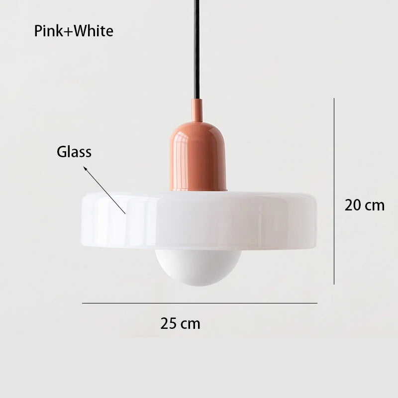 Modern Art Decor Bauhaus Glass Pendant Light