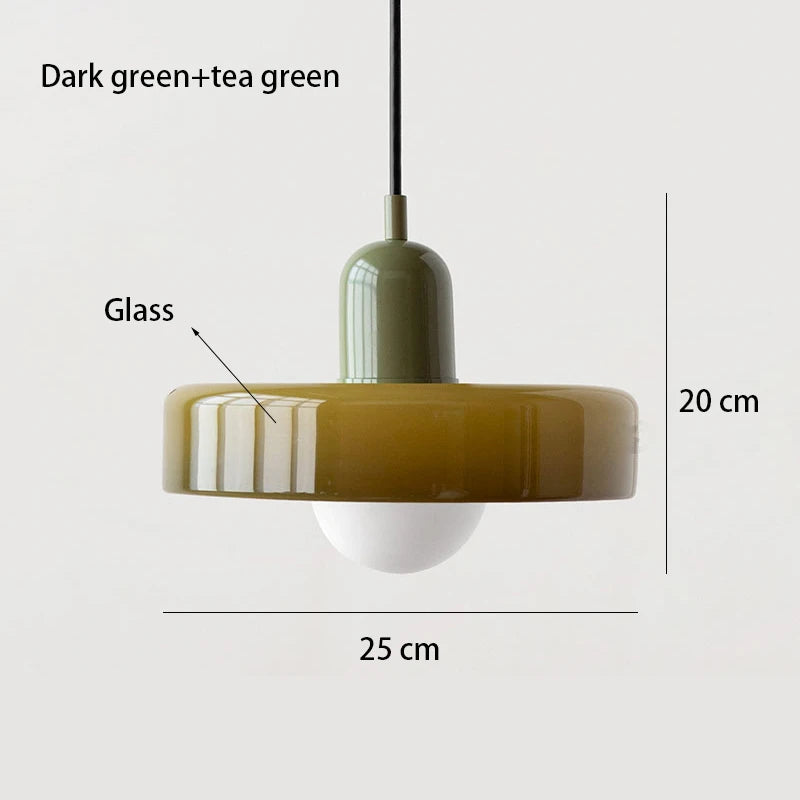 Modern Art Decor Bauhaus Glass Pendant Light