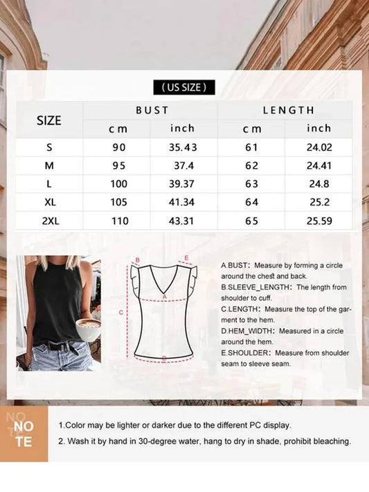 Sleeveless T-shirt Printed Women's Tank Top Summer Street Fashion