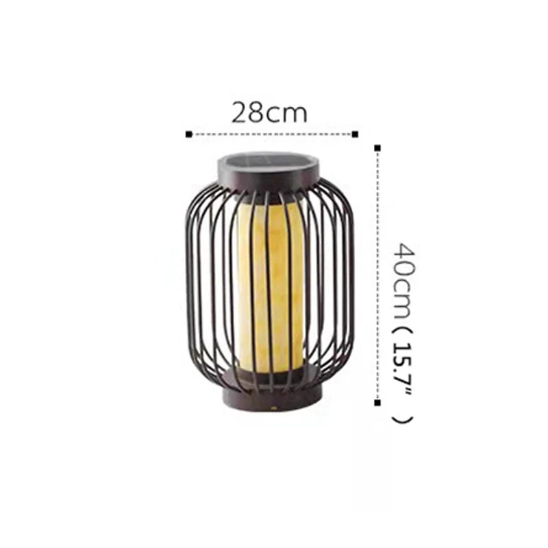 Waterproof Stainless Steel LED Lantern Lights