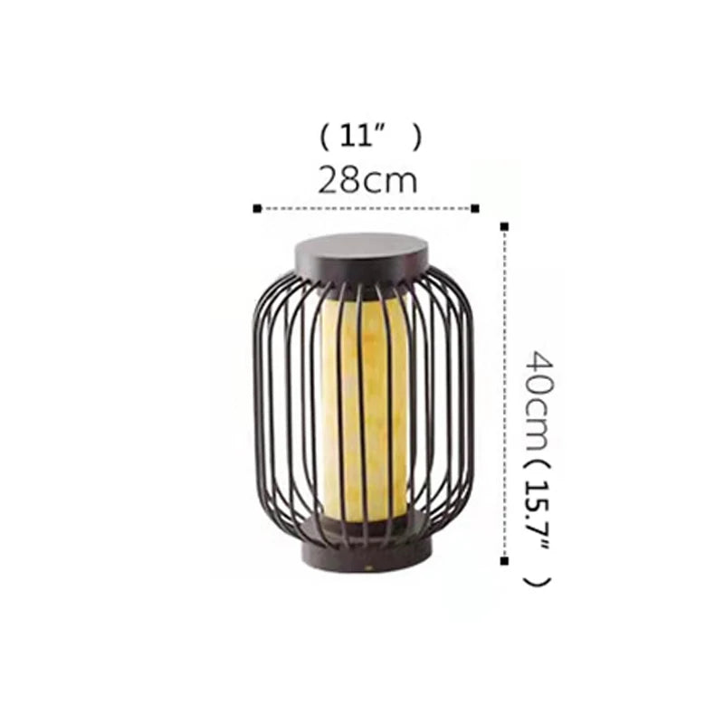 Waterproof Stainless Steel LED Lantern Lights
