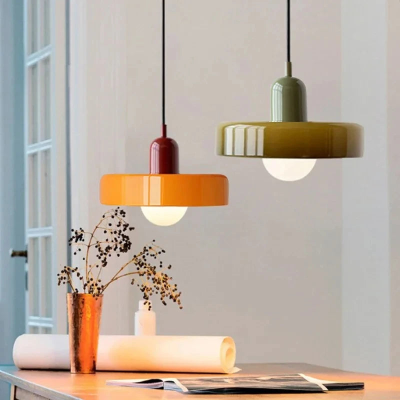 Modern Art Decor Bauhaus Glass Pendant Light